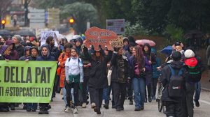 10 02 2024 Trento, Manifestazione Stop Casteller
