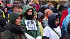 10 02 2024 Trento, Manifestazione Stop Casteller